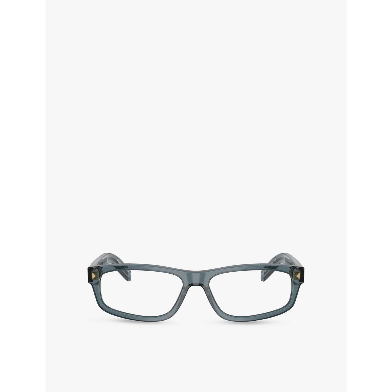 Prada rectangle-frame acetate glasses PR B02V, UK version