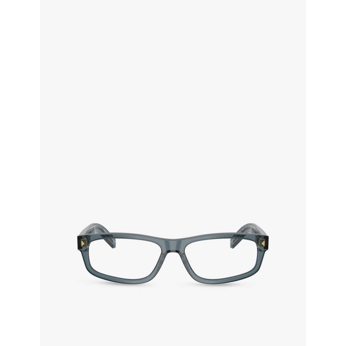 Prada rectangle-frame acetate glasses PR B02V, UK version