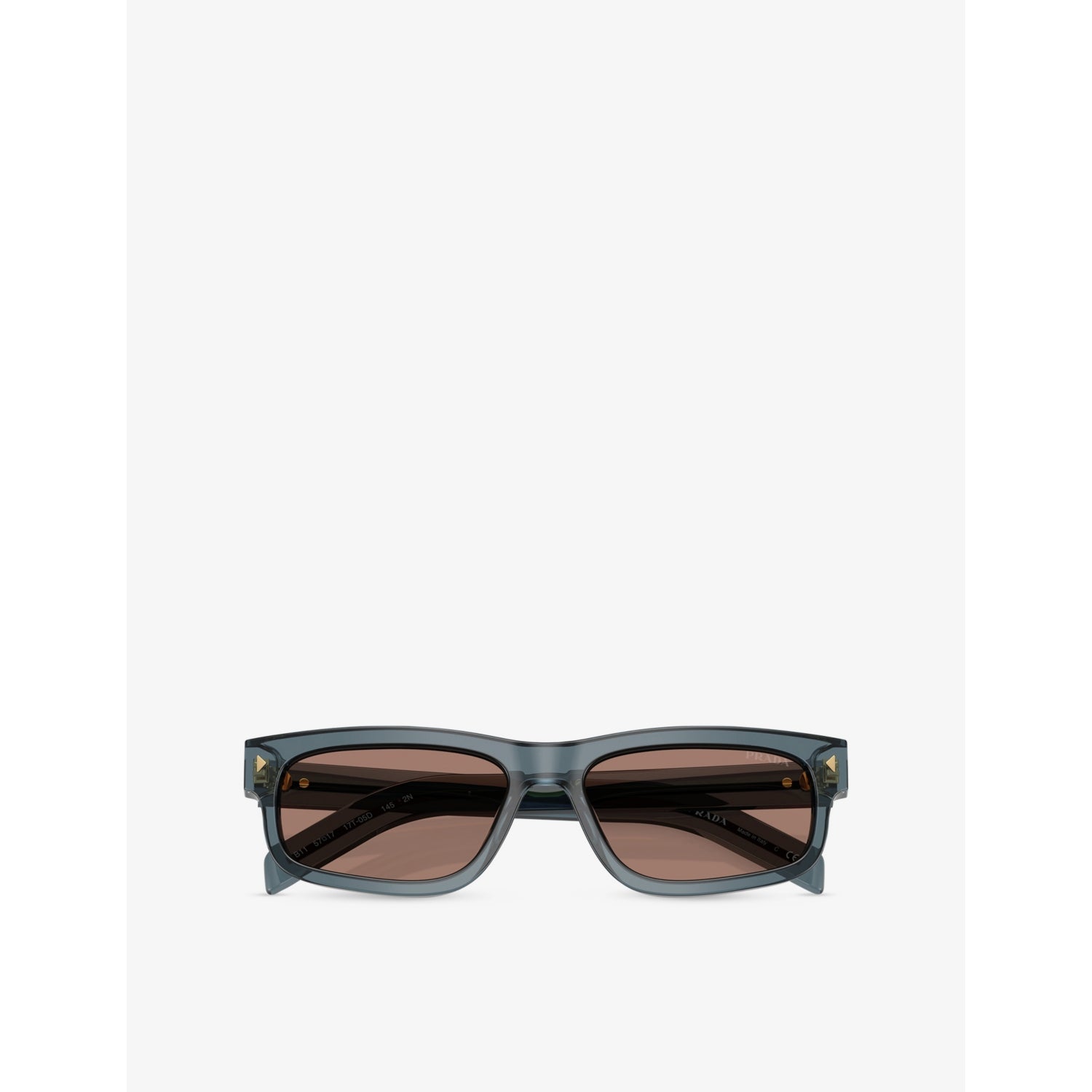 Prada PR B11S rectangle-frame acetate sunglasses - British product