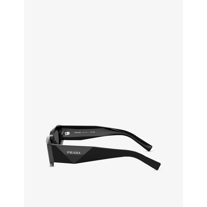 Prada PR B19S acetate pillow sunglasses, imported from the UK