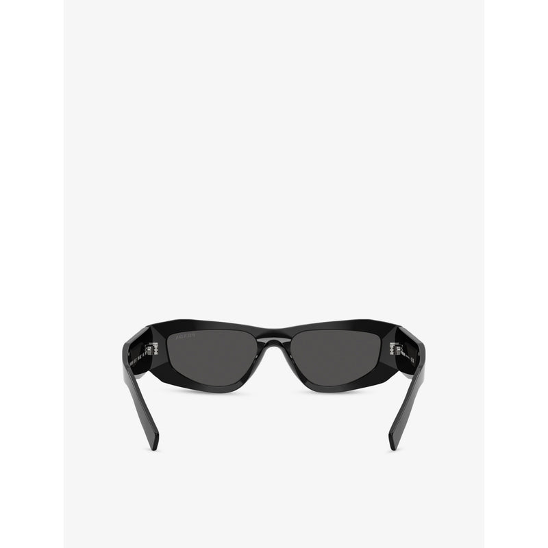 Prada PR B19S acetate pillow sunglasses, imported from the UK