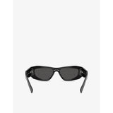 Prada PR B19S acetate pillow sunglasses, imported from the UK