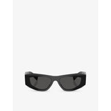 Prada PR B19S acetate pillow sunglasses, imported from the UK