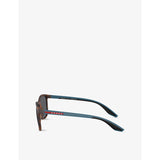 Prada PS A08S polarised pillow-frame sunglasses (British brand)