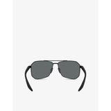 Prada Linea Rossa pilot metal sunglasses, UK version