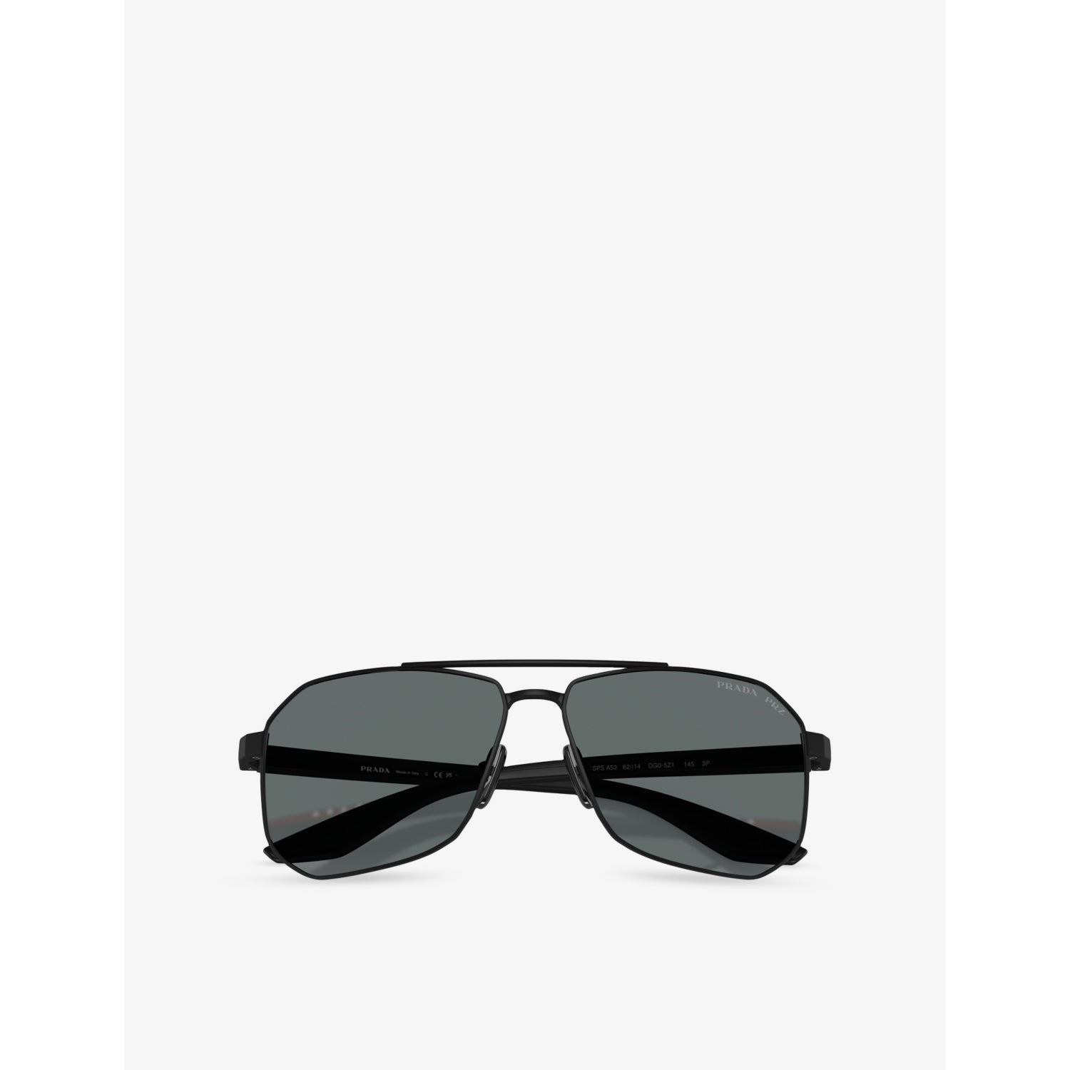 Prada Linea Rossa pilot metal sunglasses, UK version
