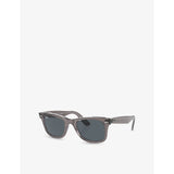 Ray-Ban RB2140 wayfarer rectangle acetate sunglasses, imported from the UK