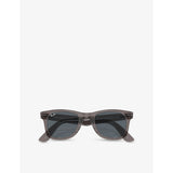 Ray-Ban RB2140 wayfarer rectangle acetate sunglasses, imported from the UK