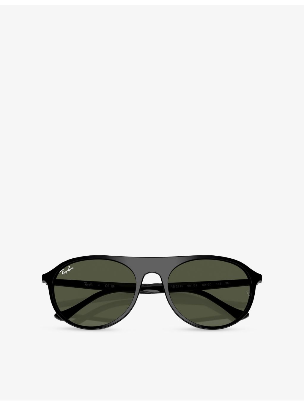 Ray-Ban RB2215 square-frame acetate sunglasses, UK version