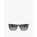 Ray-Ban RB2216 rectangle acetate sunglasses (British brand)
