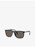 Ray-Ban RB2216 rectangle-frame acetate sunglasses (British brand)