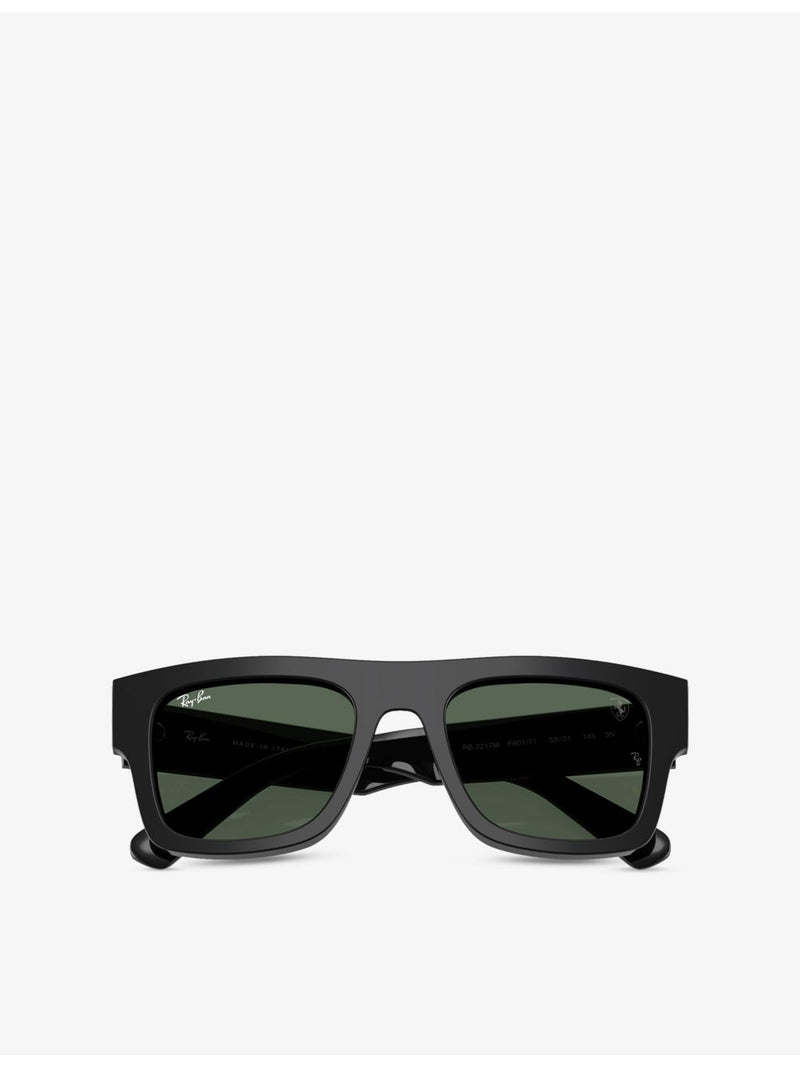 Ray-Ban sunglasses RB2217M square-frame acetate, imported from the UK