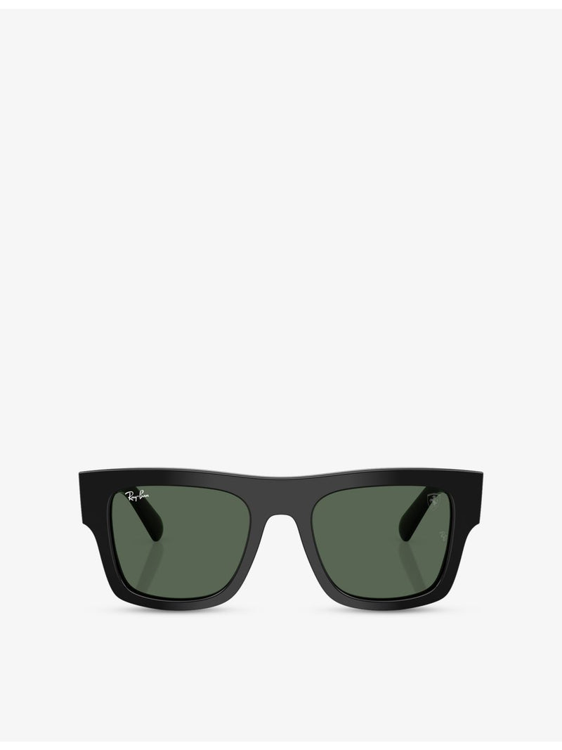 Ray-Ban sunglasses RB2217M square-frame acetate, imported from the UK