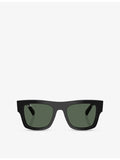 Ray-Ban sunglasses RB2217M square-frame acetate, imported from the UK