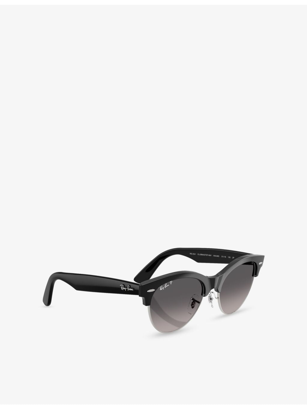 Ray-Ban RB2341 polarised square propionate sunglasses (British brand)