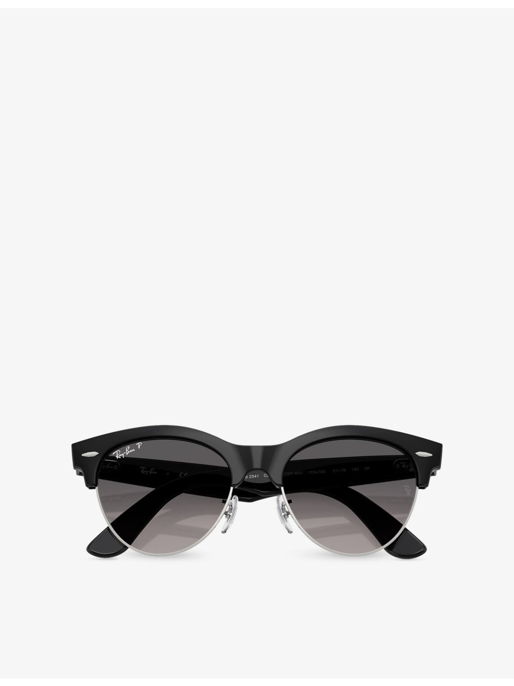 Ray-Ban RB2341 polarised square propionate sunglasses (British brand)