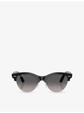 Ray-Ban RB2341 polarised square propionate sunglasses (British brand)