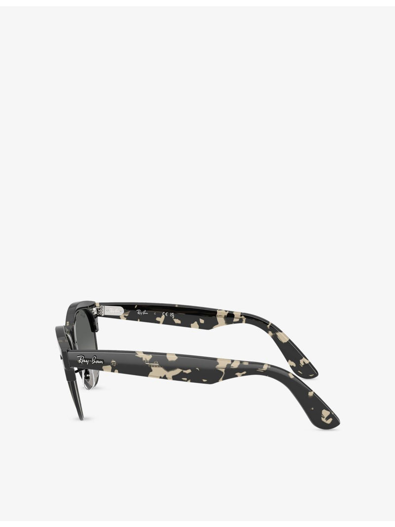 Ray-Ban Clubmaster RB2341 propionate sunglasses, imported from the UK