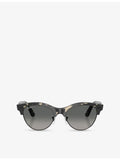 Ray-Ban Clubmaster RB2341 propionate sunglasses, imported from the UK