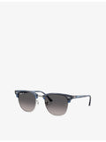 Ray-Ban Clubmaster square-frame acetate sunglasses (British brand)