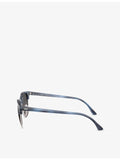 Ray-Ban Clubmaster square-frame acetate sunglasses (British brand)