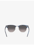 Ray-Ban Clubmaster square-frame acetate sunglasses (British brand)