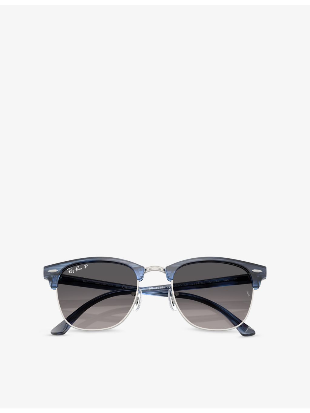Ray-Ban Clubmaster square-frame acetate sunglasses (British brand)