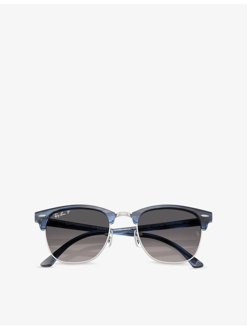 Ray-Ban Clubmaster square-frame acetate sunglasses (British brand)