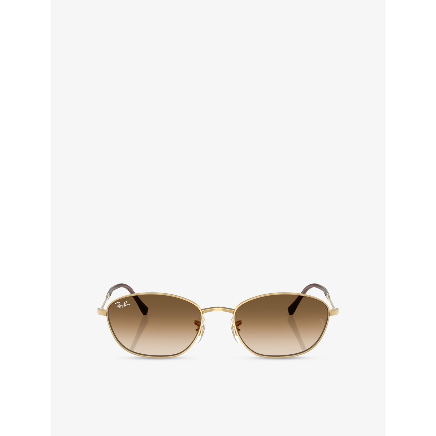 Ray-Ban RB3749 irregular-frame metal sunglasses (British brand)