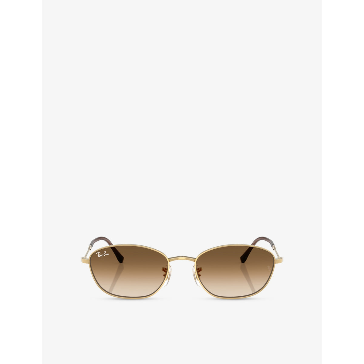 Ray-Ban RB3749 irregular-frame metal sunglasses (British brand)