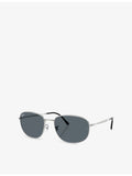 Ray-Ban RB3754 pillow-frame metal sunglasses, imported from the UK