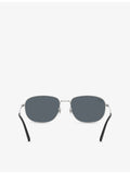 Ray-Ban RB3754 pillow-frame metal sunglasses, imported from the UK