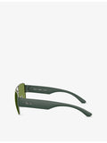 Ray-Ban RB3756 square-frame metal sunglasses 5.9cm lens, imported from the UK