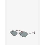 Ray-Ban RB3757 Kai oval metal sunglasses, UK version