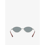 Ray-Ban RB3757 Kai oval metal sunglasses, UK version