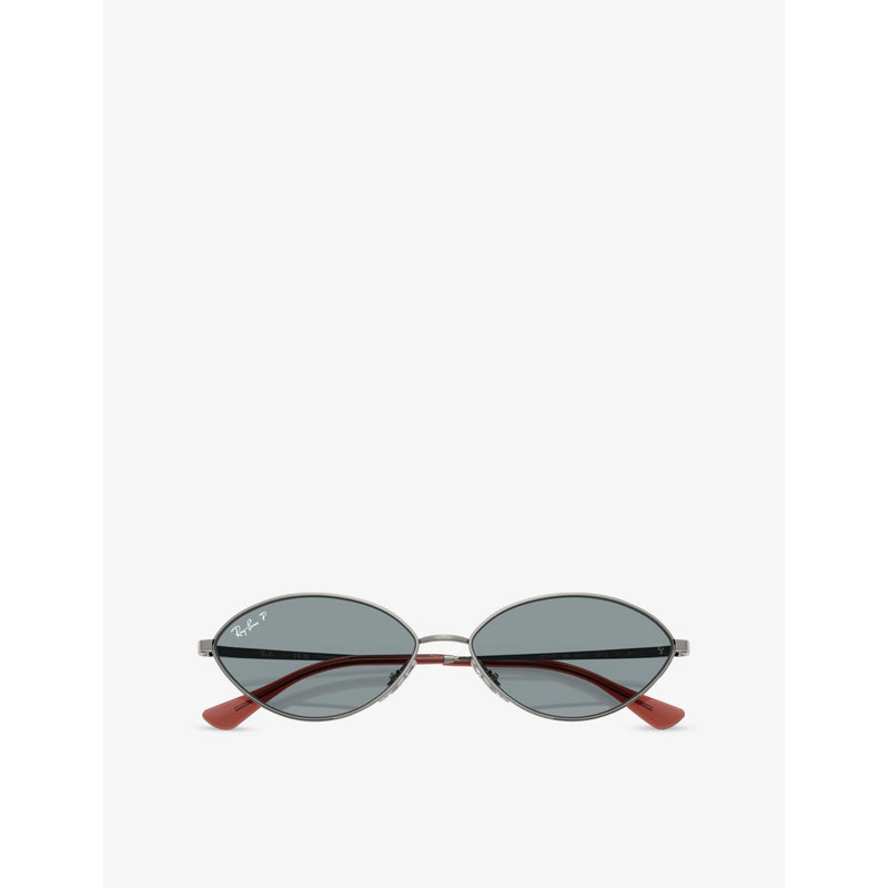 Ray-Ban RB3757 Kai oval metal sunglasses, UK version