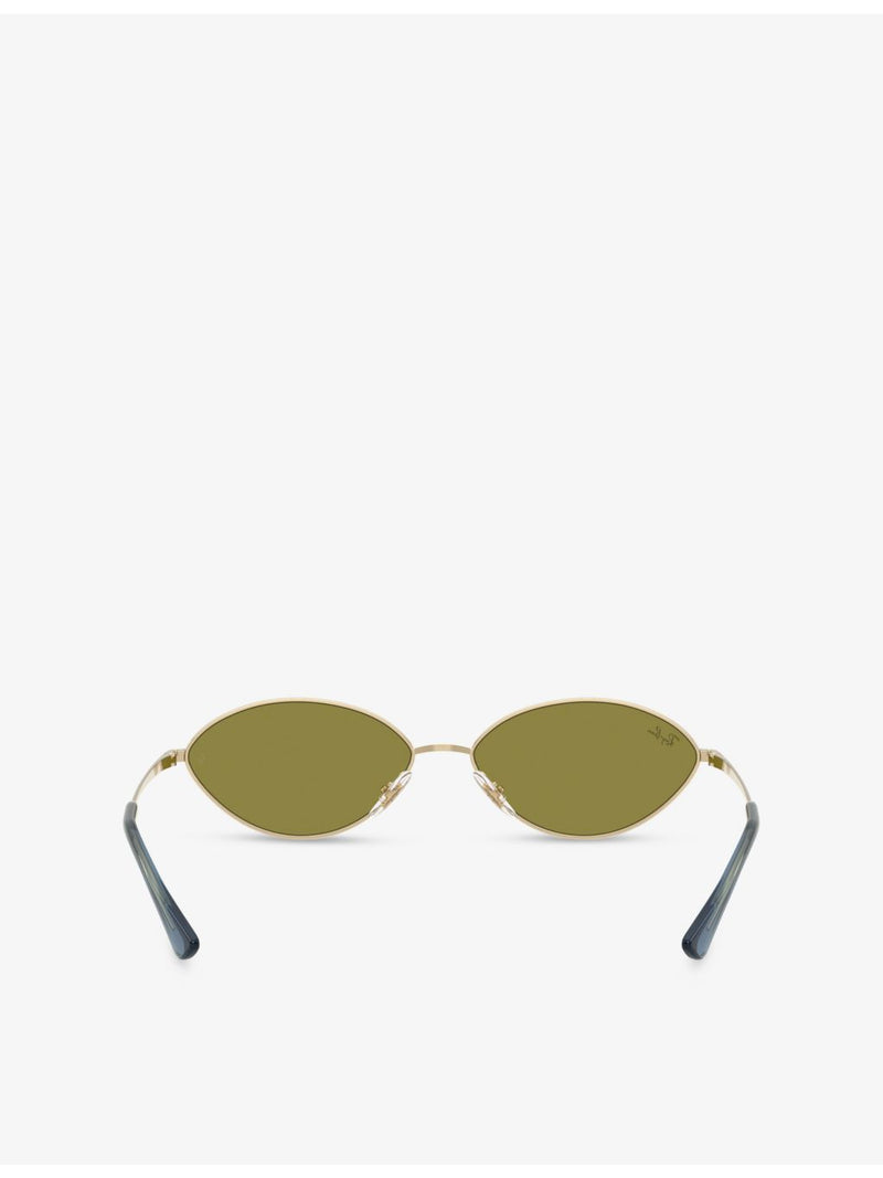 Ray-Ban RB3757 oval metal sunglasses, UK version