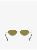 Ray-Ban RB3757 oval metal sunglasses, UK version