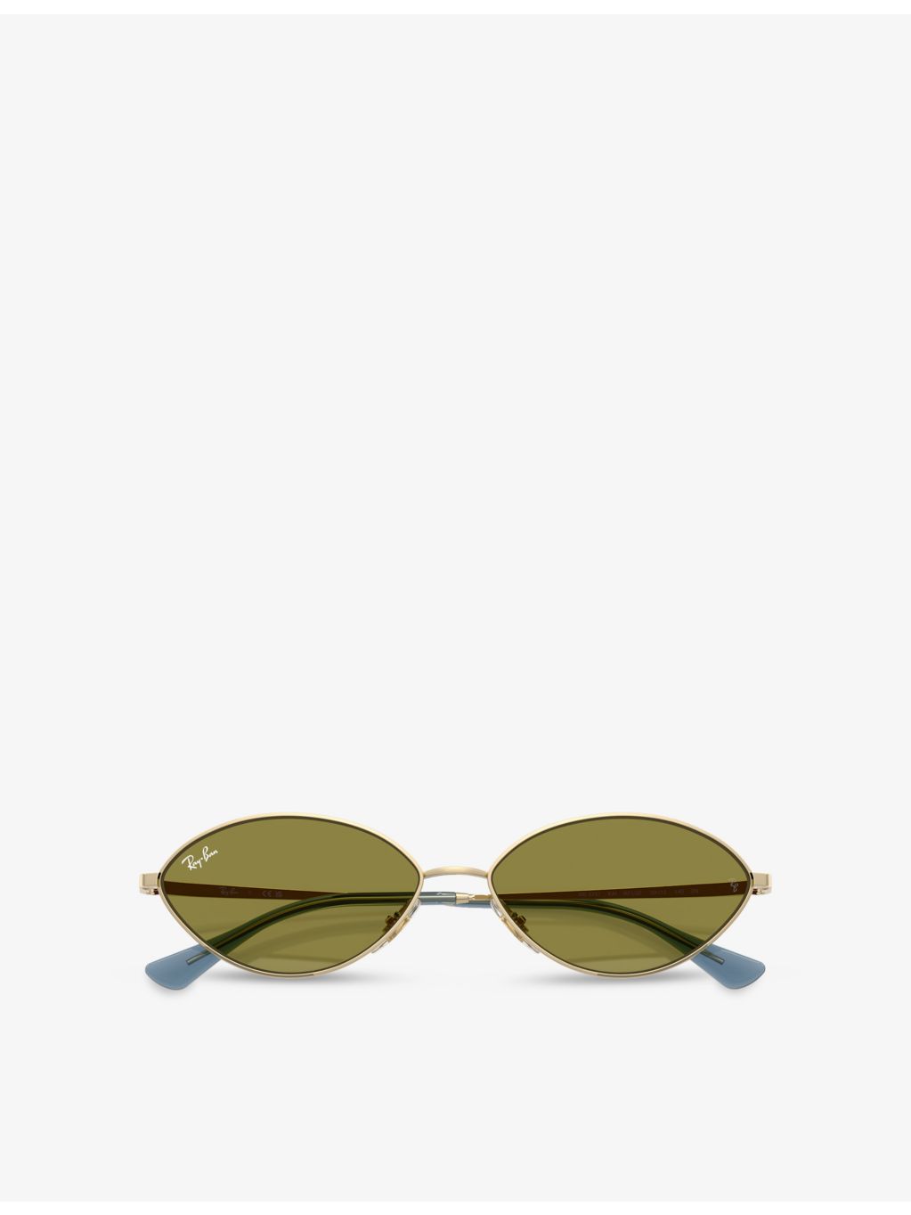 Ray-Ban RB3757 oval metal sunglasses, UK version