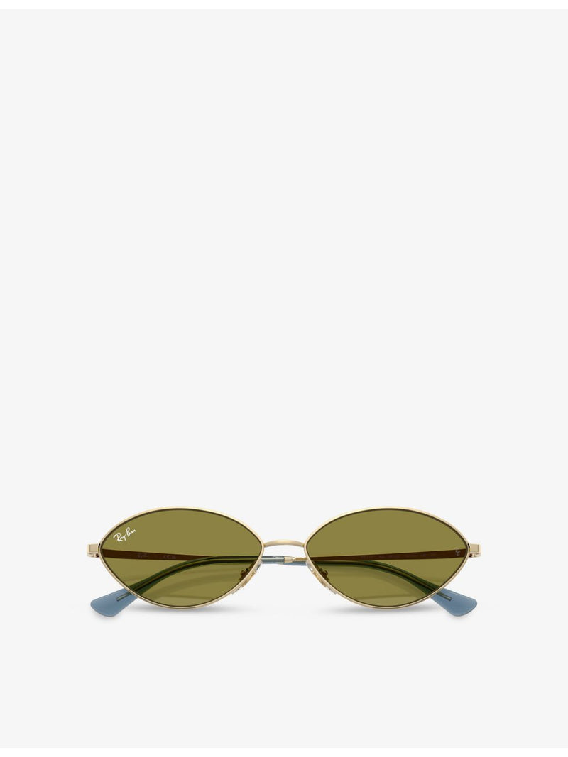 Ray-Ban RB3757 oval metal sunglasses, UK version