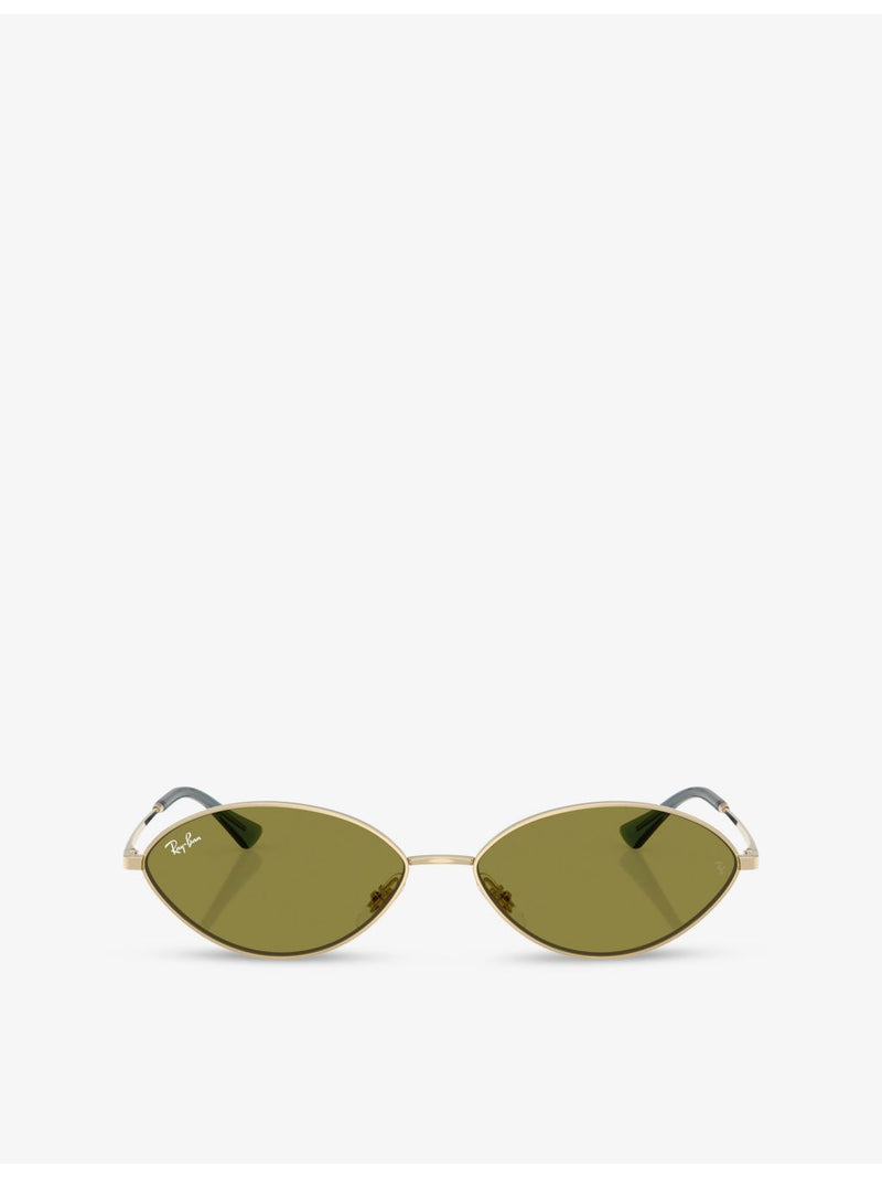 Ray-Ban RB3757 oval metal sunglasses, UK version