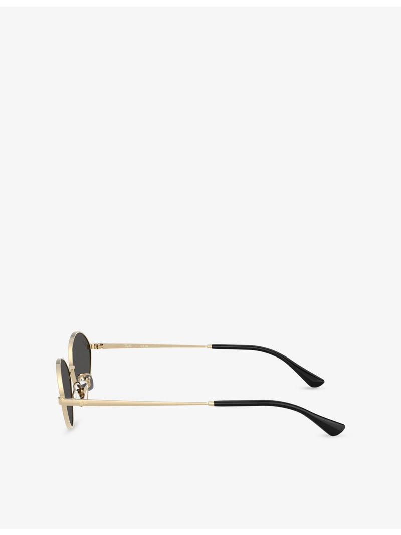 Ray-Ban RB3757 Kai oval metal sunglasses, UK version