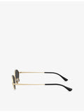 Ray-Ban RB3757 Kai oval metal sunglasses, UK version