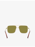 Ray-Ban RB3758 Ari square-frame metal sunglasses - British product