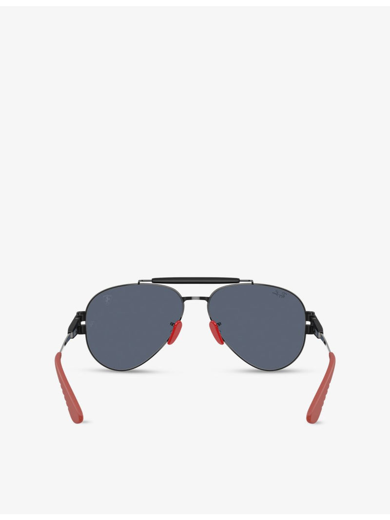 Ray-Ban RB3762M Scuderia Ferrari aviator sunglasses, UK version