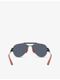 Ray-Ban RB3762M Scuderia Ferrari aviator sunglasses, UK version