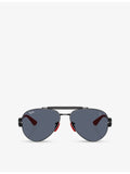 Ray-Ban RB3762M Scuderia Ferrari aviator sunglasses, UK version