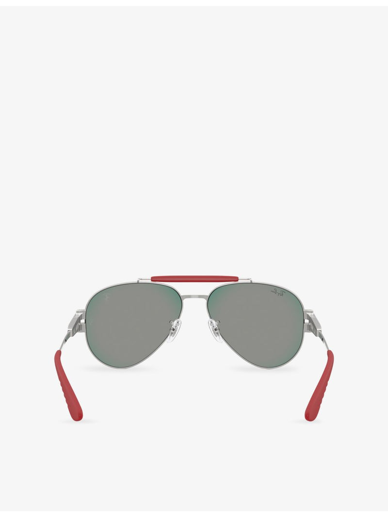 Ray-Ban Scuderia Ferrari aviator metal sunglasses, UK version
