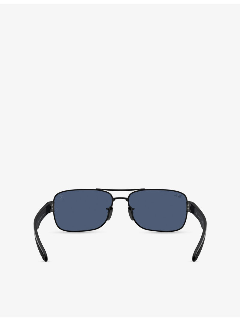 Ray-Ban RB3763M square-frame acetate sunglasses (British brand)