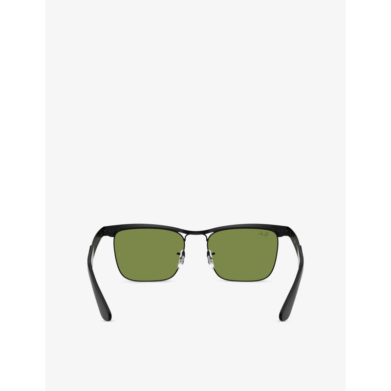 Ray-Ban RB3875 Wayfarer square metal sunglasses, UK version